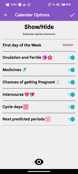 Fem Care: Ovulation Tracker Screenshot 2