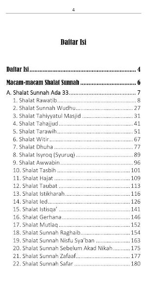 33 Macam Jenis Shalat Sunnah Screenshot 1