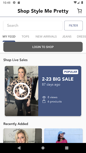 Shop Style Me Pretty Screenshot 1