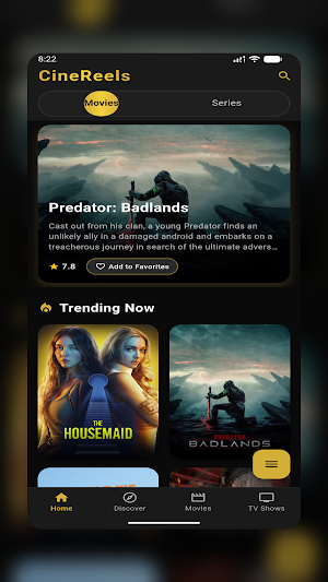 CineReels - Movies, Series, Tv Screenshot 0