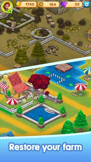 Hometown: Merge Farm Screenshot 3