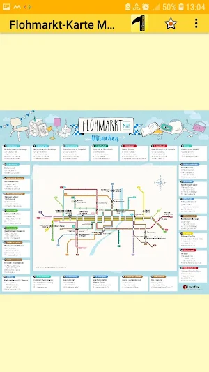flea market map Munich Screenshot 0