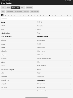 Font Finder Screenshot 3