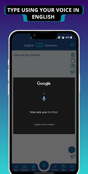Burmese To English Translator Screenshot 3