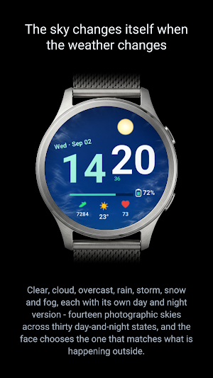 Lattice Weather Watch Face Screenshot 0