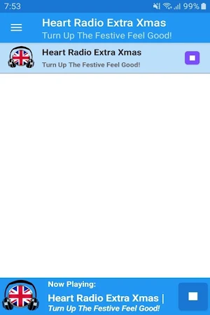 Heart Radio Extra Xmas App Screenshot 0