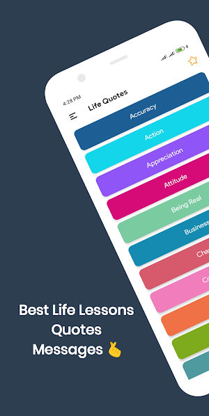 Life Quotes - Lessons in Life Screenshot 0