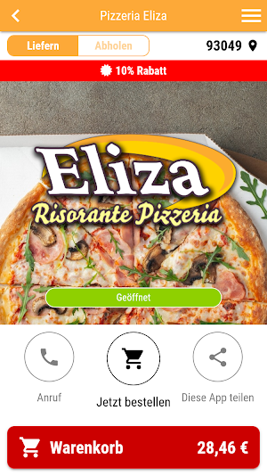 Pizzeria Eliza Screenshot 0