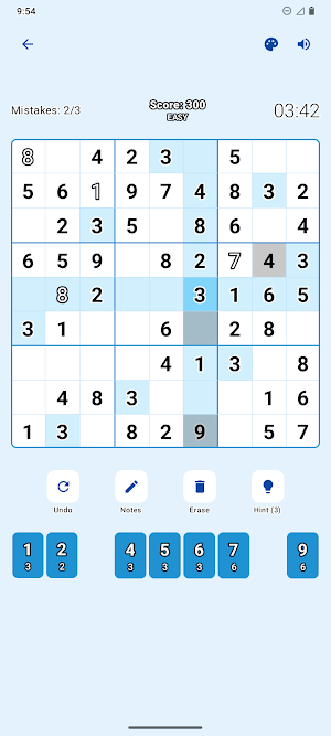 Sudoku Puzzle Quest Screenshot 1