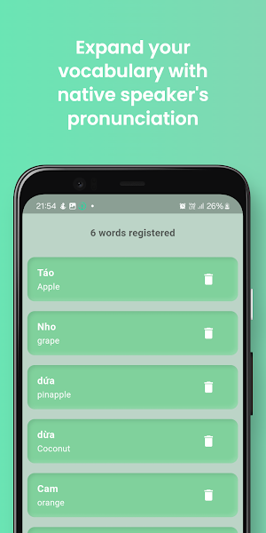 Vocaboost: Speak & Learn Screenshot 0