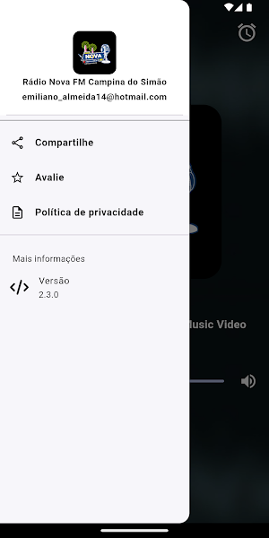 Rádio Nova FM Campina do Simão Screenshot 1