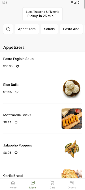 Luca Trattoria & Pizzeria Screenshot 1