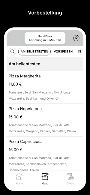 Havel Pizza Screenshot 1