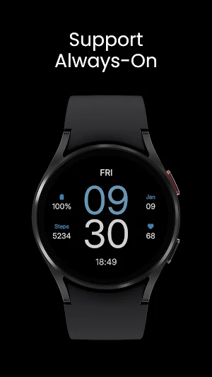Essential Digital Watch Face Screenshot 3