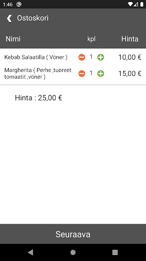 Ravintola Palma - Lauste Screenshot 3