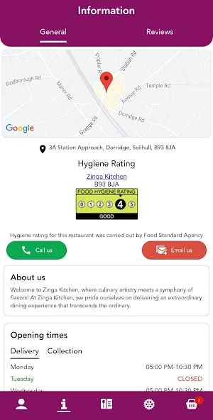 Zinga Kitchen Screenshot 3