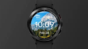 Forest by Mountain Watch Face Screenshot 2