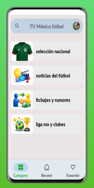 TV México fútbol en vivo Screenshot 1