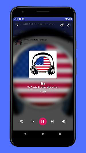 740 AM Radio Houston App Screenshot 1