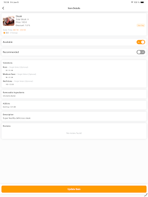 Blinky Merchant App Screenshot 3