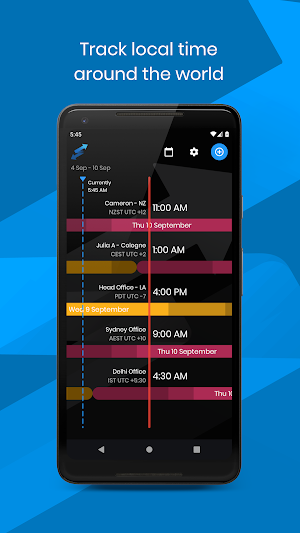 Timezone Converter - World Time Zone Tool Screenshot 0