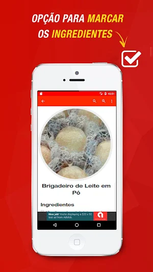 Receitas com Leite em Pó Screenshot 1