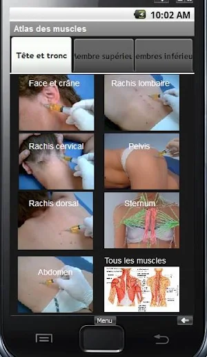 Mésothérapie Points Screenshot 3