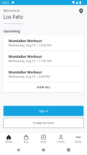 WundaBar Pilates Screenshot 1