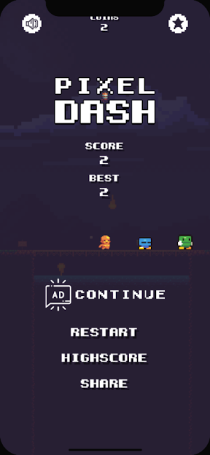 Pixel Dash Art Screenshot 0