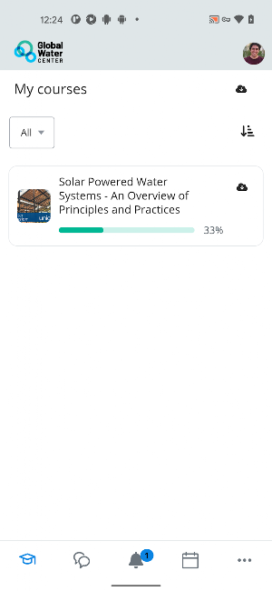 Global Water Center Learning Screenshot 0