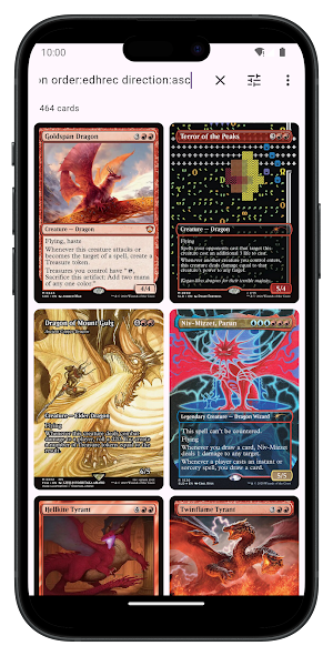 Offline MTG Card Search screenshot 1