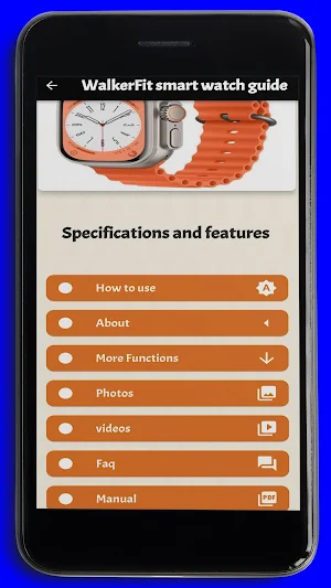 WalkerFit Smart Watch Guide Screenshot 2