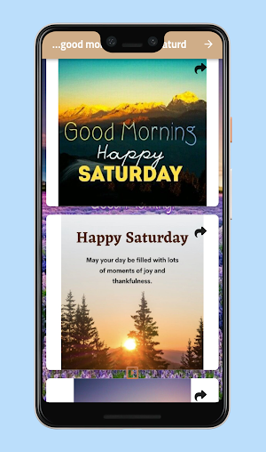 Good Morning Happy Saturday Screenshot 2