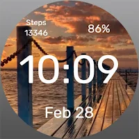 Sunset Pier Wear OS