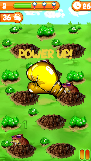 Punch a mole! Whack a mole - Arcade Game Screenshot 1