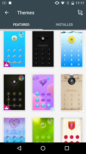AppLock Live Theme Ocean Screenshot 2