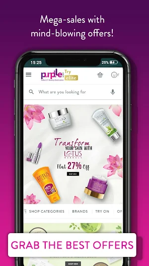 Purplle: Beauty Shopping App. Buy Cosmetics Online Screenshot 1