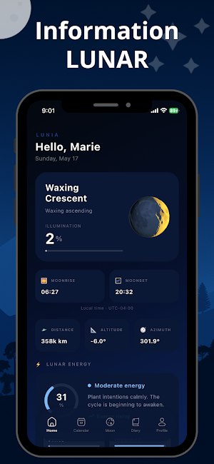Lunar Calendar 2026 – Lunia Screenshot 1