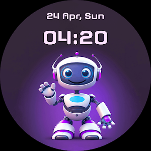 Futuristic Robot Watch Faces Screenshot 3