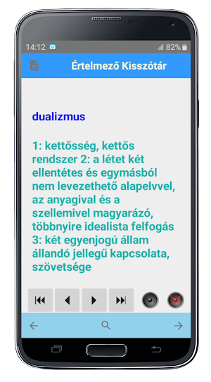 Értelmező Kisszótár Screenshot 2