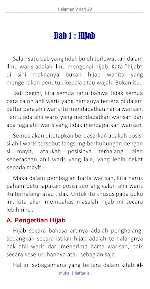 Mengetahui Konsep Hijab Waris Screenshot 2