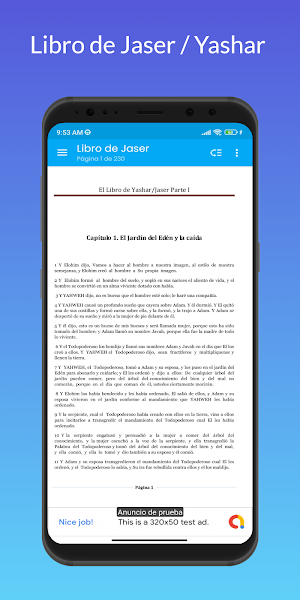 Libro de Jaser en español Screenshot 0