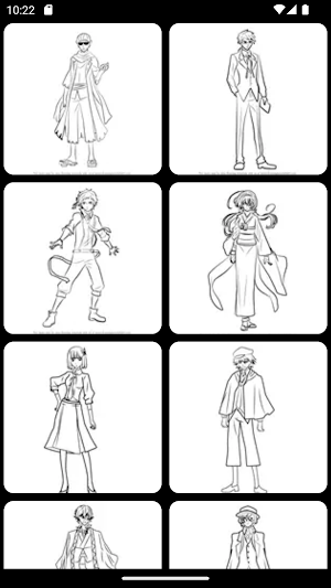 Bungo Stray Dogs How to Draw Screenshot 0