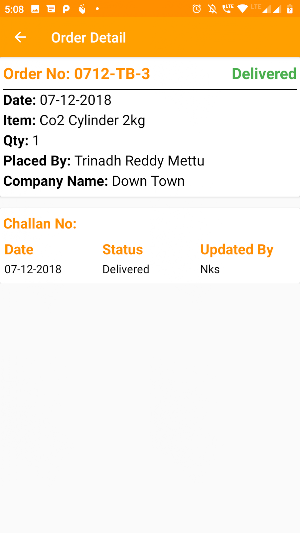 CO2 Orders Screenshot 3