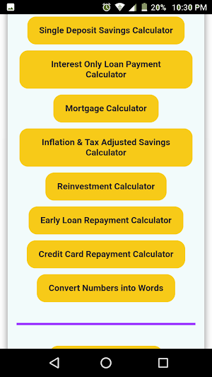All Business & Financial Calculators in 1 App Screenshot 1