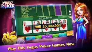 Casino Video Poker:Free Video Poker Games Screenshot 0
