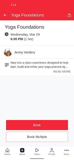 PureFire Yoga Screenshot 2
