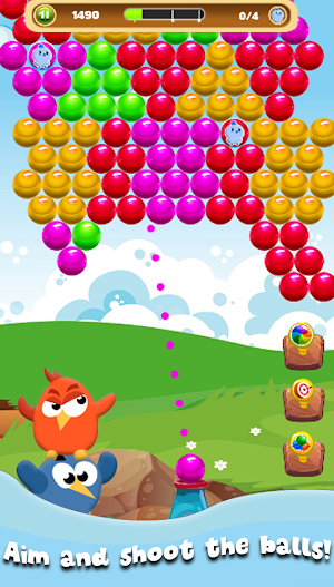 Bubble Shooter Birds Rescue Screenshot 1