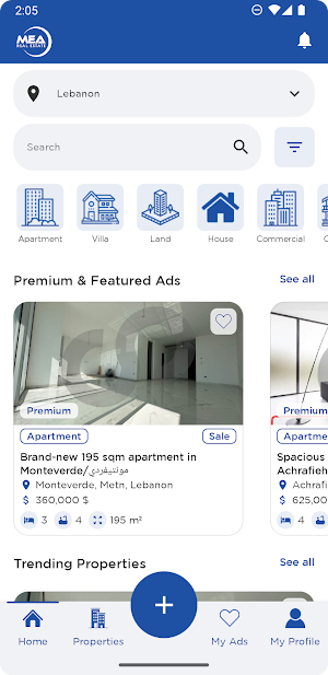 MEA Real Estate Screenshot 0