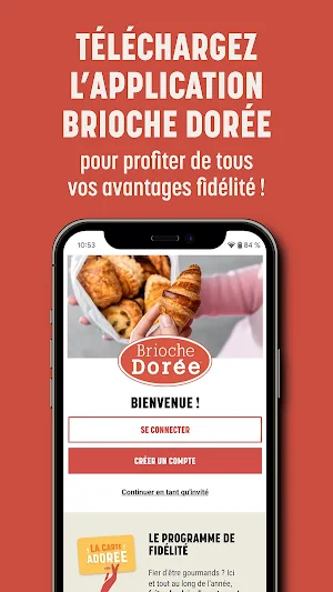 Brioche Dorée - L’app fidélité Screenshot 0